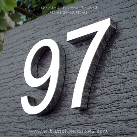 metal house name letters uk|exterior house numbers and letters.